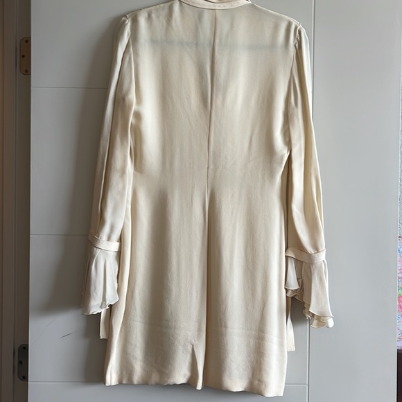 VINTAGE GIANNI VERSACE DRESS couture dress beige color, very good condition. - Picture 6 of 15